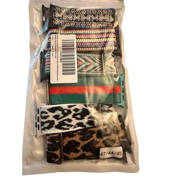 NWT Compatible with Apple Watch Bands 38mm 40mm 41mm 42mm 44mm 45mm,Adjustable - Picture 2 of 7